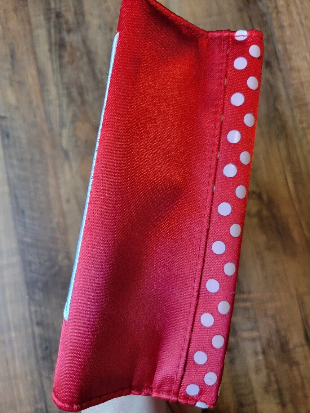 Minnie Mouse Red White Kiss Lock Small Clutch Handbag Purse